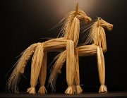 Fotografia Straw Horses