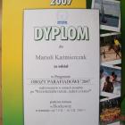 Dyplom za uczestnictwo w Obozie Parafiadowym 2007