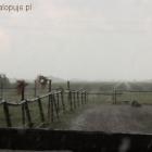 tuż przed przyjazdem gości nastąpiło oberwanie chmury