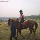 Pierwszy raz na niej siedziałam