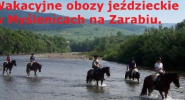 Wakacyjne obozy jeździeckie w Myślenicach